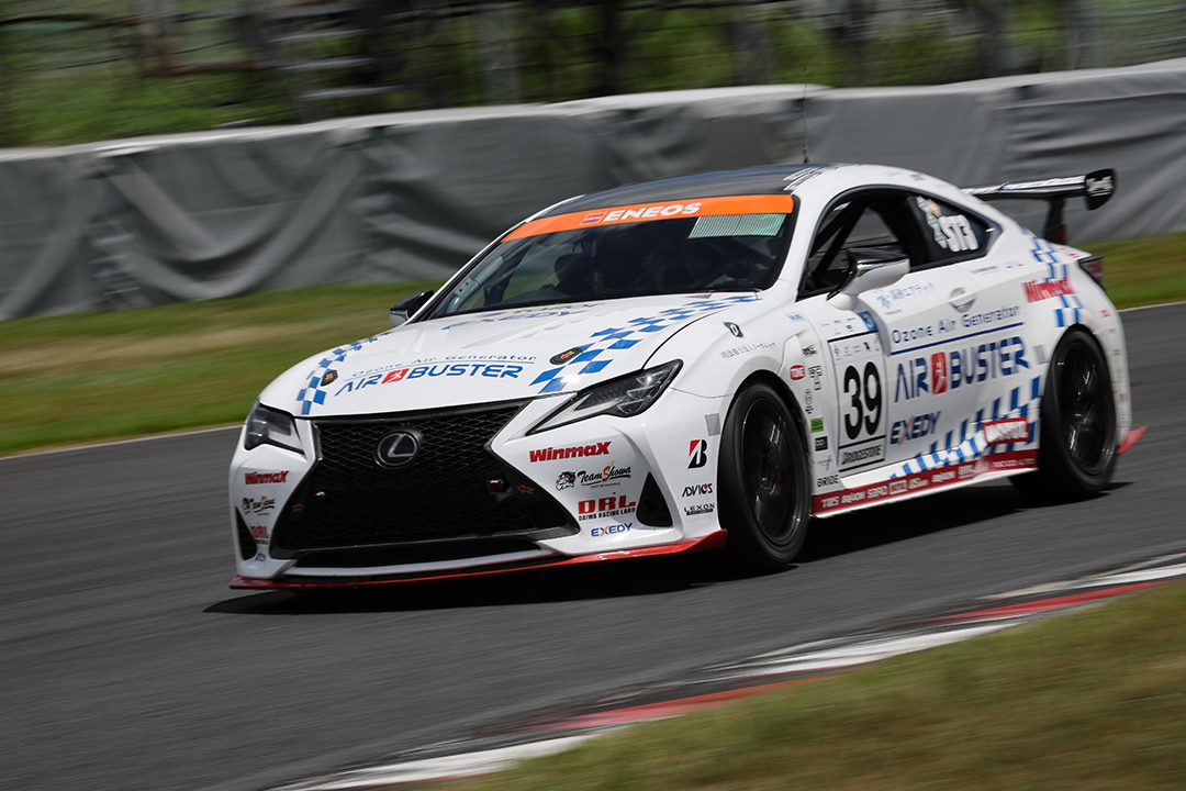 RCIT Racing Lexus RC350 competing on circuit